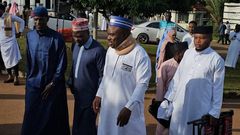 Erias Lukwago attended the Eid al Fitr prayers