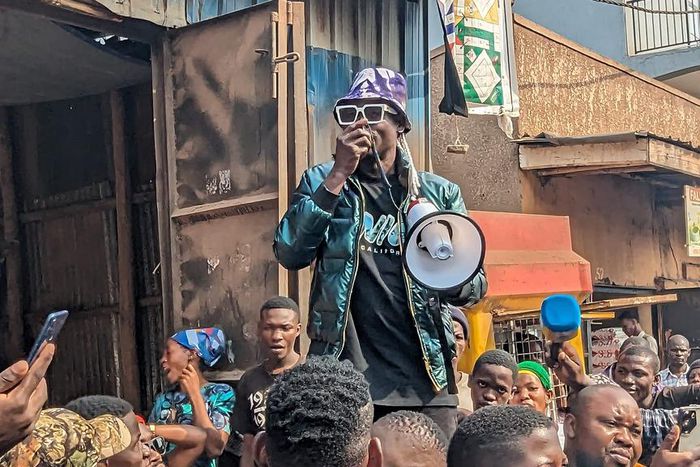 Clever J spent a better part of Tuesday drumming support for his upcoming concert in downtown Kampala