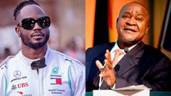 Bebe Cool and Prof. Gilbert Bukenya
