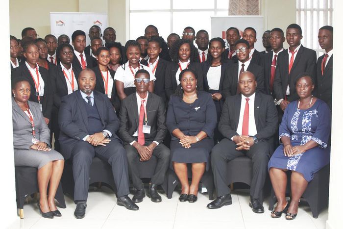 Dr. James Mwangi saw off the scholars who have secured admissions and scholarships across 52 universities spanning 18 different countries