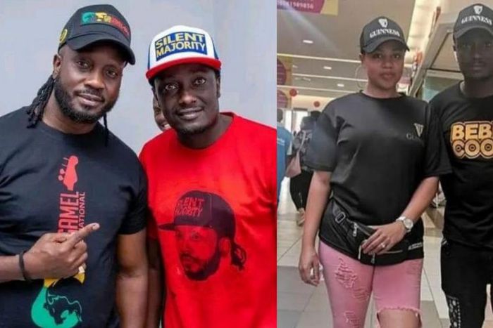Richard Kleberson with Bebe Cool and Zuena Kirema