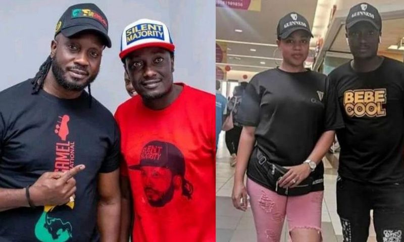 Richard Kleberson with Bebe Cool and Zuena Kirema