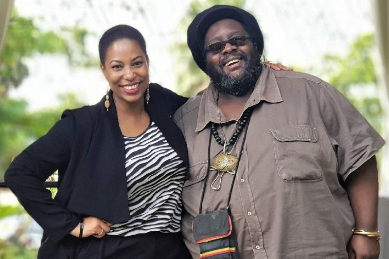 Tshaka Mayanja with Crystal Newman. Image credit: Crystalnewman.com