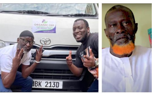 Friends of the late Isma Olaxes Tusubira are trying to secure his drone to hand it to his father Hajj Muhammad Kasajja