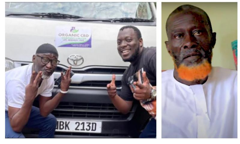 Friends of the late Isma Olaxes Tusubira are trying to secure his drone to hand it to his father Hajj Muhammad Kasajja