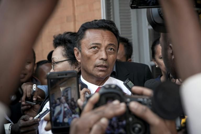 Rival: Marc Ravalomanana was forced out of office in 2009 after protests stoked by Rajoelina, who was mayor of Antananarivo at the time