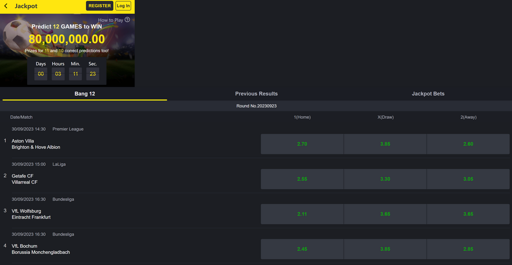 Betsure Mega Jackpot
