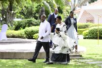 President Museveni leads the walk