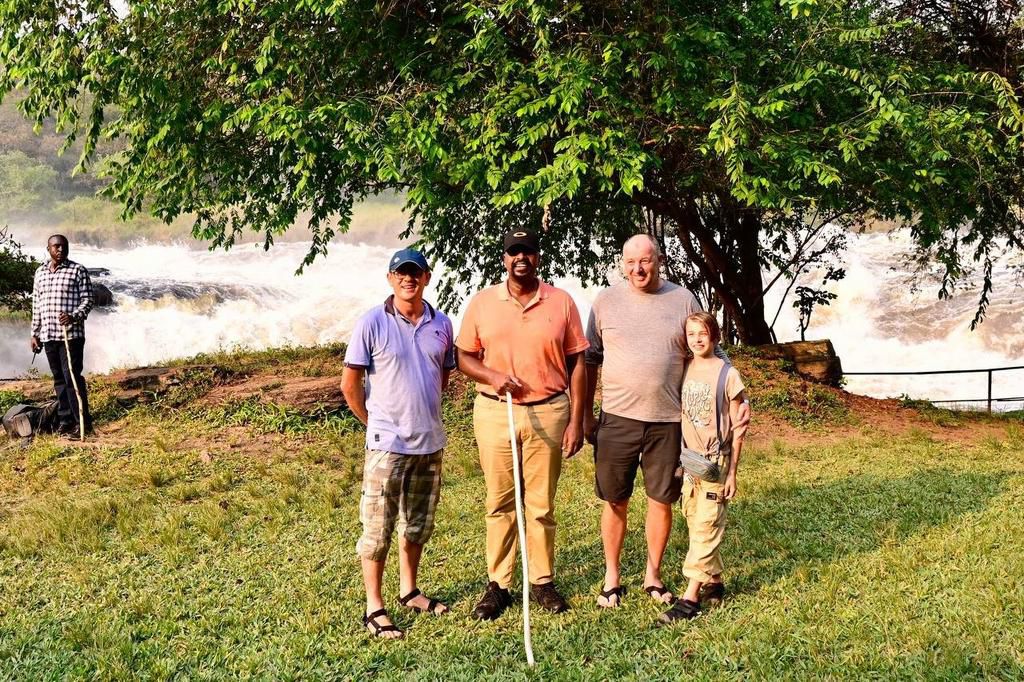 Gen. Muhoozi Kainerugaba spent the festive season at Murchison Falls National Park