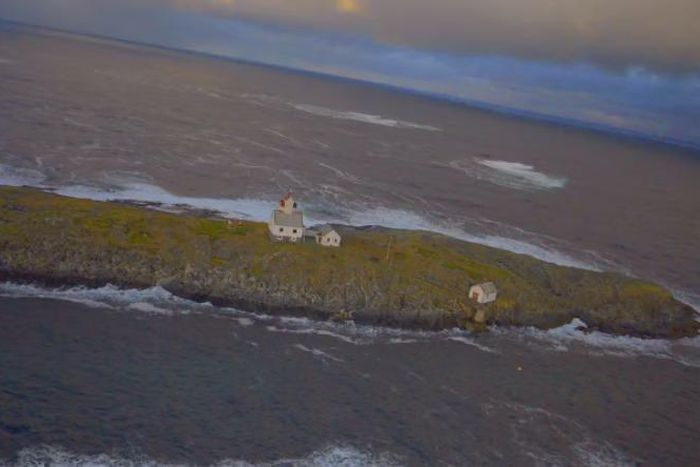 The lighthouse on Skalmen, Norway [NRK/Marius Andre Jenssen Stenberg]