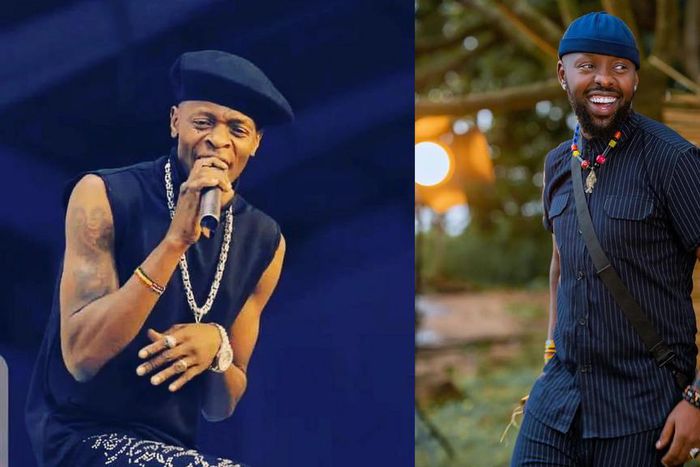 Jose Chameleone and Eddy Kenzo