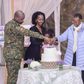 President Yoweri Museveni and First Lady Mama Janet hosted a dinner on Sunday evening, April 28 to celebrate the 50th birthday of the Chief of Defence Forces Gen Muhoozi Kainerugaba.