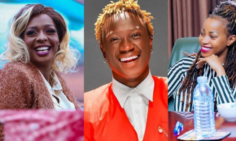 Cindy, Gravity Omutujju and Sheebah Karungi