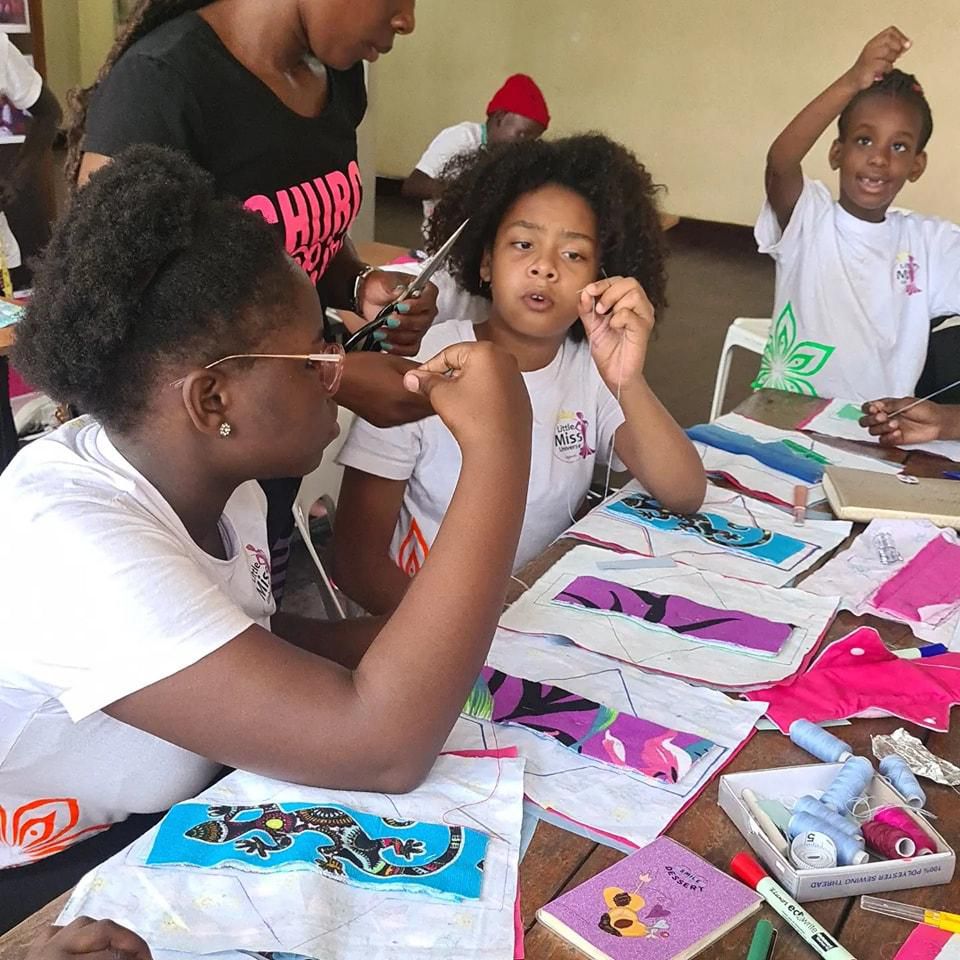 The contestants during the boot camp