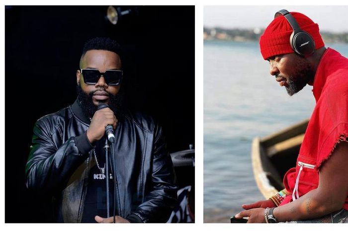 Aziz Azion and Eddy Kenzo