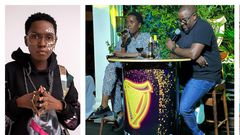 Azawi had a listening party for her new album Sankofa