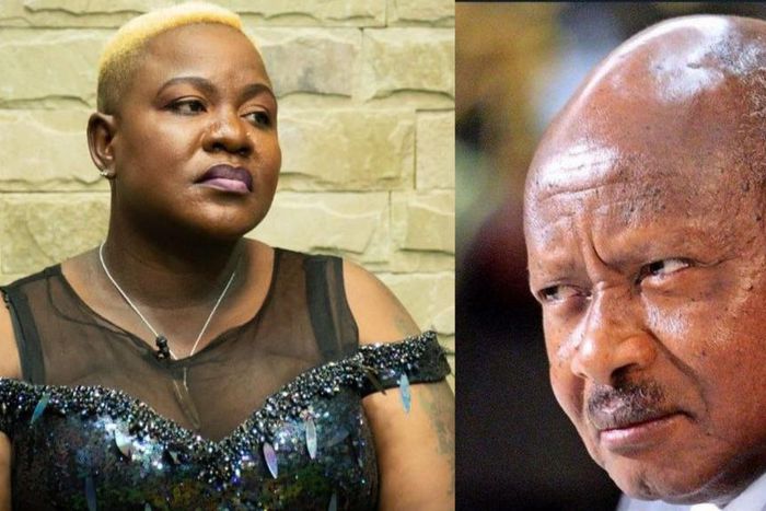 Full Figure and President Yoweri Museveni