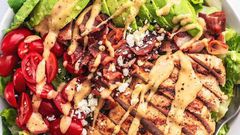 Avocado chicken salad is one of the healthiest best simple lunch ideas that he will enjoy/ Courtesy/Creme De La Crumb