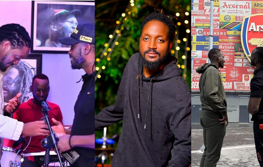 Bebe Cool's son welcomes bouncing baby girl amid father-son bonding/Instagram