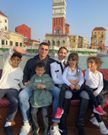 Cristiano Ronaldo and his family in Saudi Arabia
