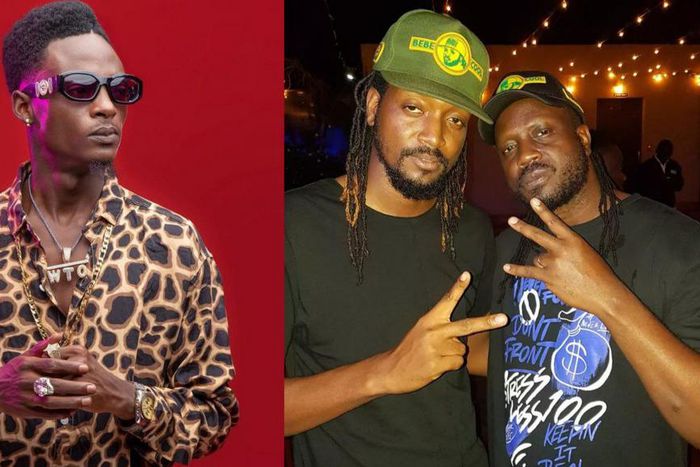 Khalifah AgaNaga,  Allan Hendrick and Bebe Cool
