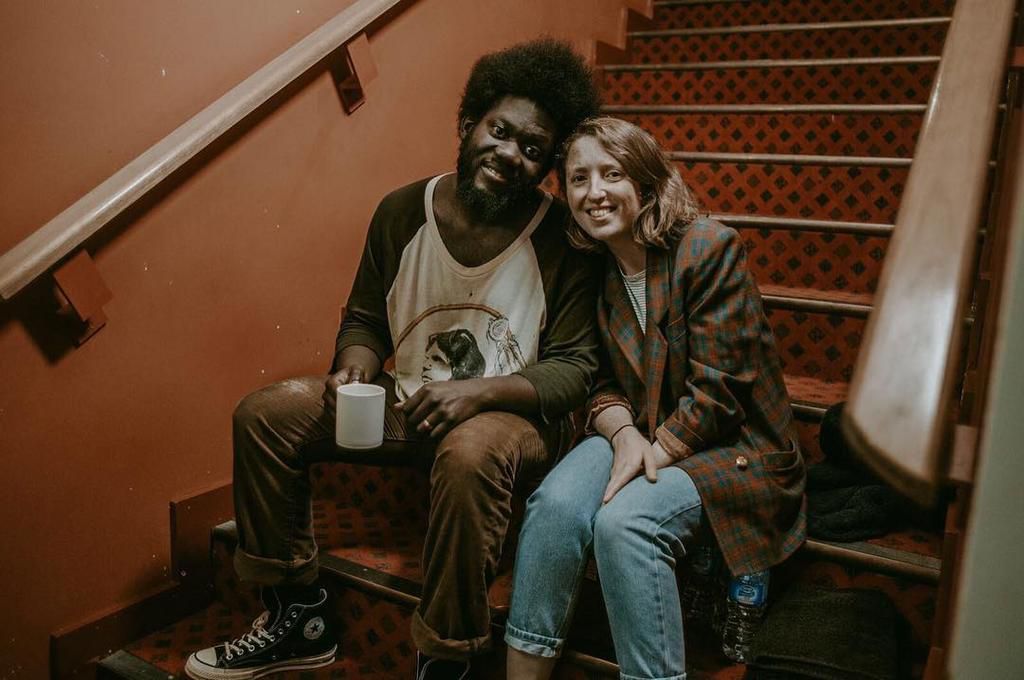 Kiwanuka and his wife Charlotte