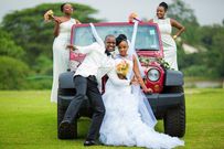 A close-to-nature Kenyan wedding