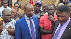 MP Semujju Nganda was picked up by police on Wednesday morning (NTV photo)