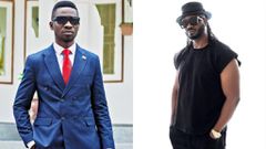 Bobi Wine and Bebe Cool