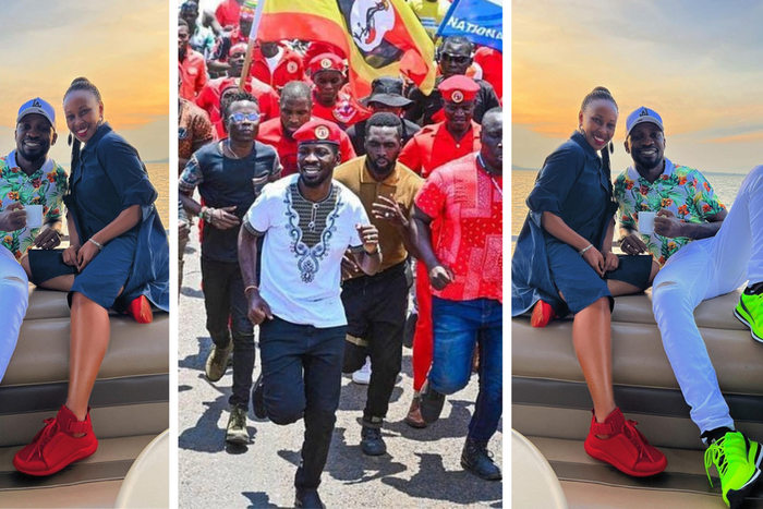 'Instead of our romantic dinner, I'm in Lira' Bobi Wine on Barbie's birthday/Instagram