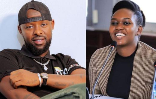 Eddy Kenzo and Phiona Nyamutoro