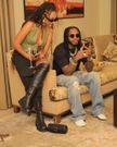 Spice Diana and Diamond at his hotel