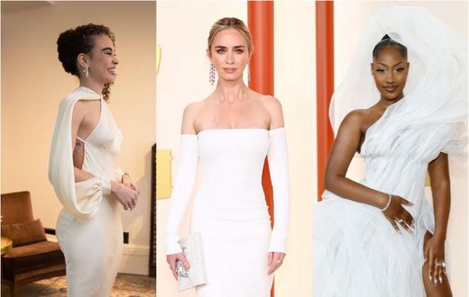 This year, bridal fashion peaked at the Oscars [Instagram]