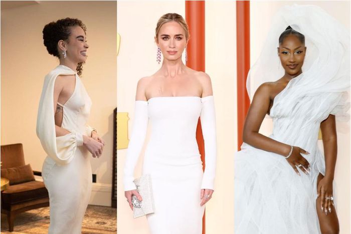 This year, bridal fashion peaked at the Oscars [Instagram]