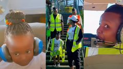 Faridah Nakazibwe and the trinity take us on their first flight experience/YouTube