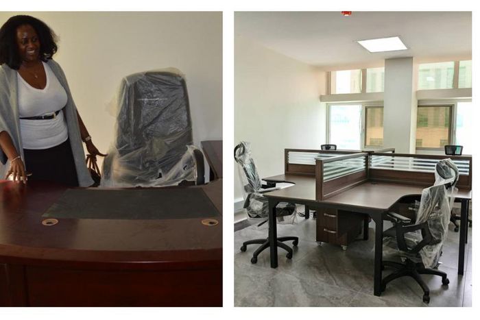 Trade Ministry PS Geraldine Ssali recently commissioned the newly refurbished ministry offices at Farmers House