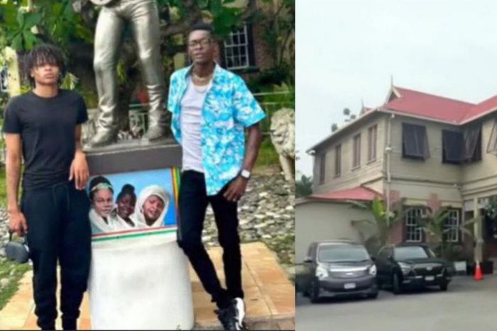 Screengrab from the video