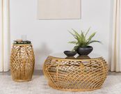 Rattan coffee table [Pinterest]
