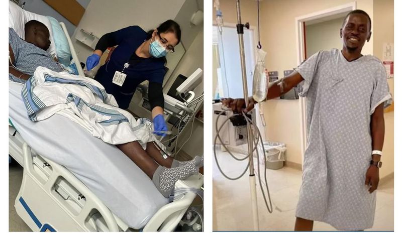 Hamphrey Mayanja is battling cancer at the UCI