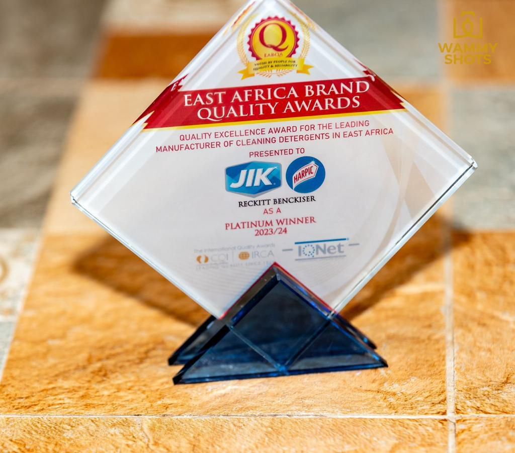 Jik and Harpic received more accolades at the East Africa Quality Brand Awards