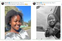 Some of the posts from the fake account