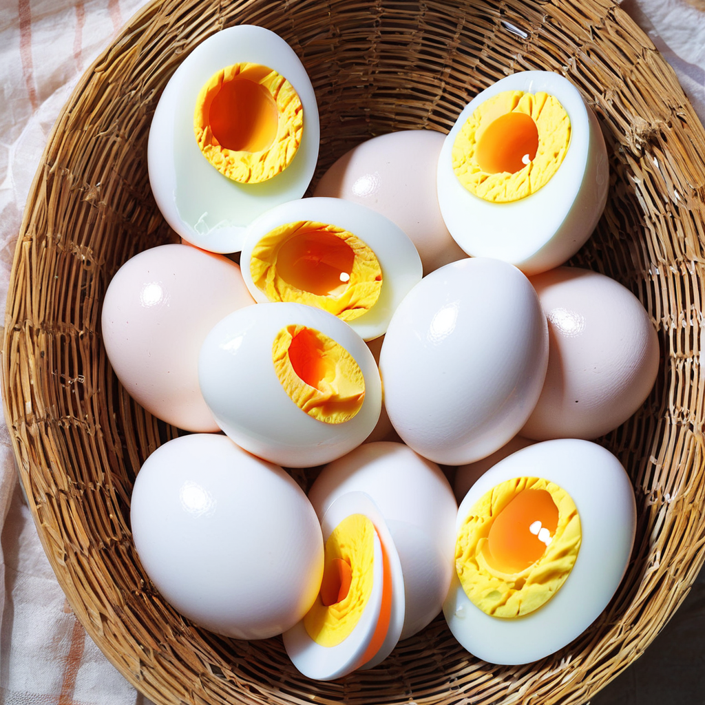 Boiled eggs  (AI generated)