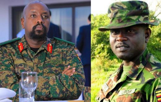 Gen Kainerugaba and Lt Col Magezi