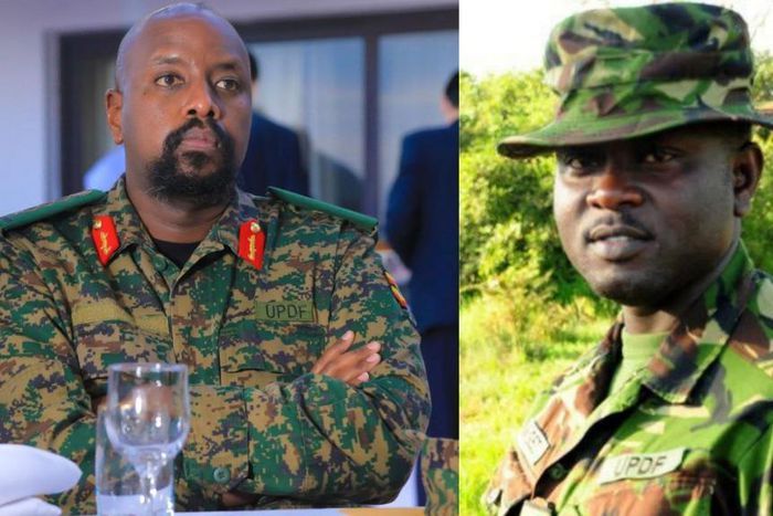 Gen Kainerugaba and Lt Col Magezi