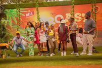 Revelers at Roast & Rhyme