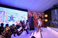 Warafiki girls on stage