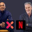 MultiChoice Group CEO Calvo Mawela and Netflix Co-founder & majority shareholder Reed Hastings