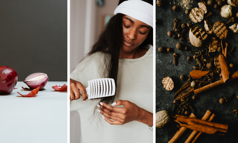 Hair length booster using onion peel, cloves (pilau) according to beauty TikToker/Pexels