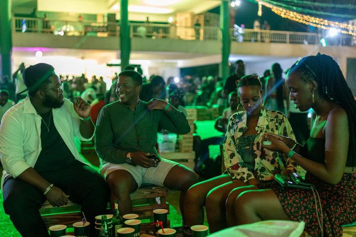 The party was one for biding and creating connections