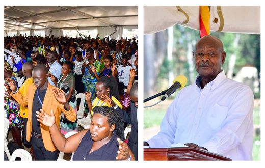 President Yoweri Museveni apologized to the people of Acholi at a crusade last weekend